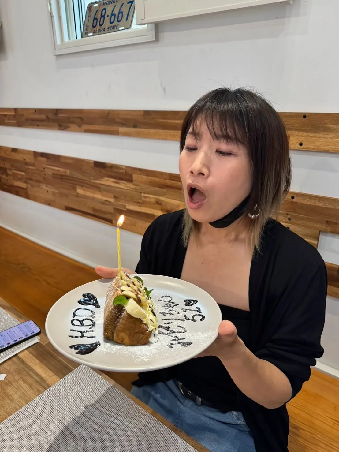 ケーキを囲むひととき
